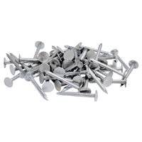 ProFIT 0132048 Hand Drive Roofing Nail, 7/8 in L, Flat Head, 11 ga, Steel, 1 lb