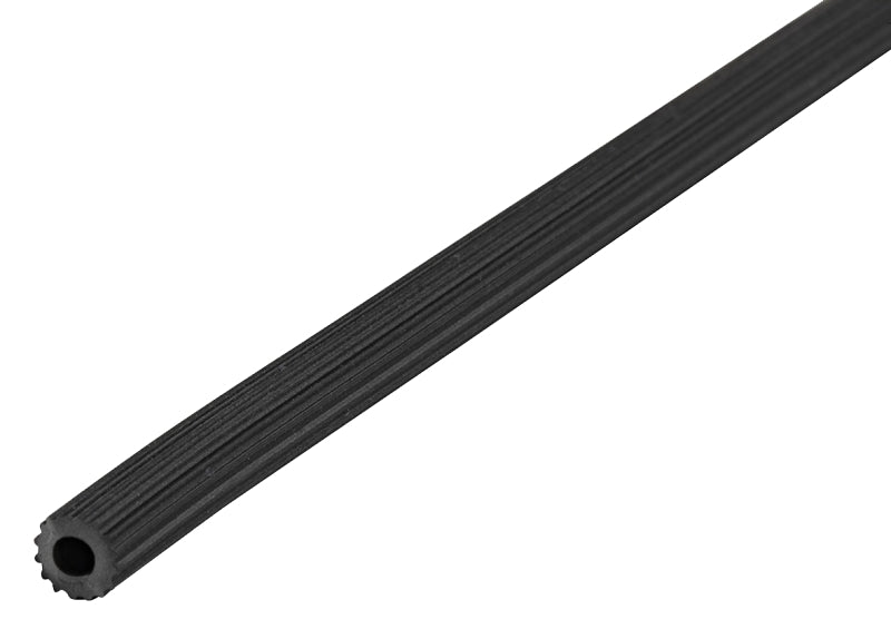 M-D 14161 Spline, 0.160 in D, 25 ft L, Vinyl, Black, Round
