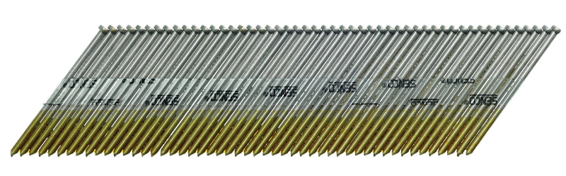 Senco A302500 Finish Nail, 2-1/2 in L, 15, Steel, Bright Basic, Brad Head, Smooth Shank