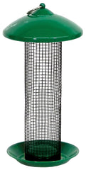 Stokes Select 38116 Wild Bird Feeder, 13 in H, 1.3 qt, Green, Powder-Coated, Hanging Mounting