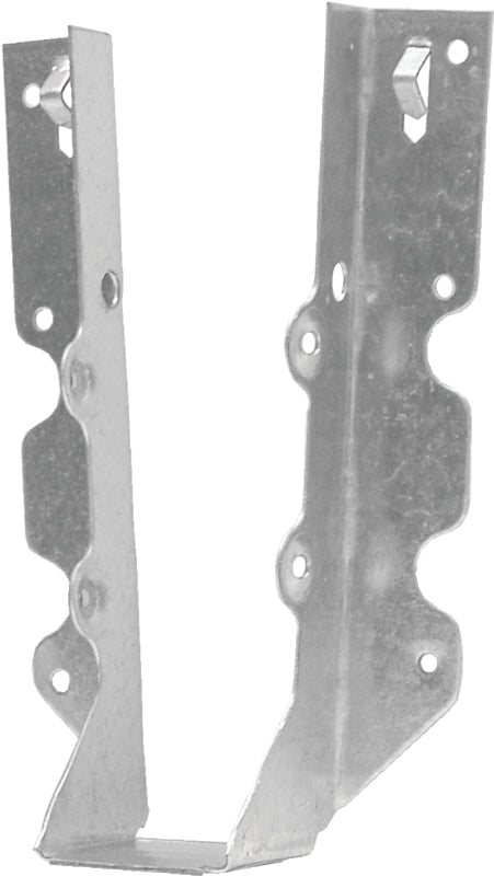 MiTek JUS28 Slant Joist Hanger, 6-5/8 in H, 1-3/4 in D, 1-9/16 in W, 2 in x 8 to 10 in, Steel, G90 Galvanized
