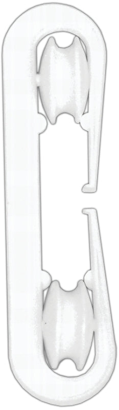 C78605 7IN WHT PLASTIC SPACER