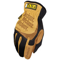 Mechanix Wear Durahide Series LFF-75-010 Mechanic Gloves, L, Keystone Thumb, Open Cuff, Leather, Tan