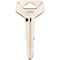Hy-Ko 11010B55 Key Blank, Brass, Nickel, B55 Key Number
