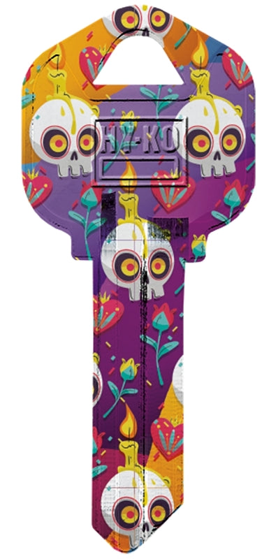 Hy-Ko 16010KW1-24 Key Blank, Brass, Nickel, For: Kwikset KW1 Keyways