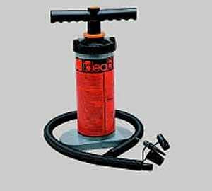 World Famous 309 Hand Pump, Double Action, Plastic, Red