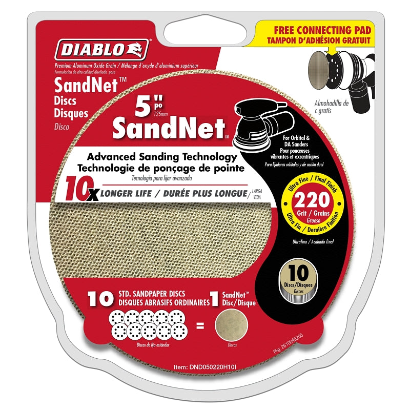 DND050220H10I DISC SANDNG 220G