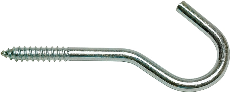 National Hardware 2040BC N220-491 Ceiling Hook, 75 lb Working Load, #2, Steel, Zinc