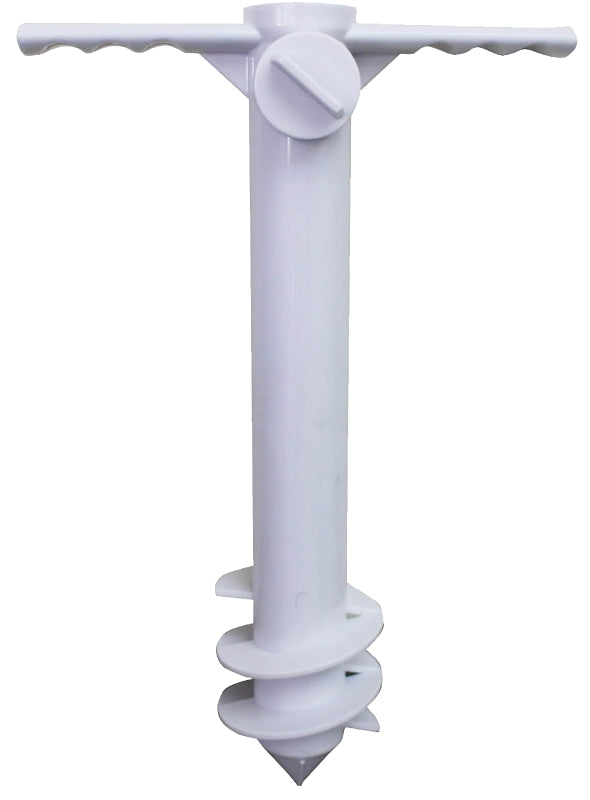Caribbean Joe SA-32 Umbrella Sand Anchor, 14.88 in L, ABS Plastic