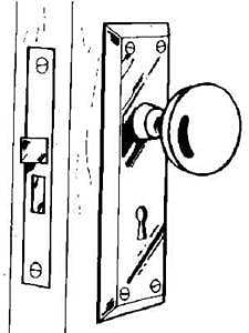 215-04-51 LOCK ENTRY MORTISE