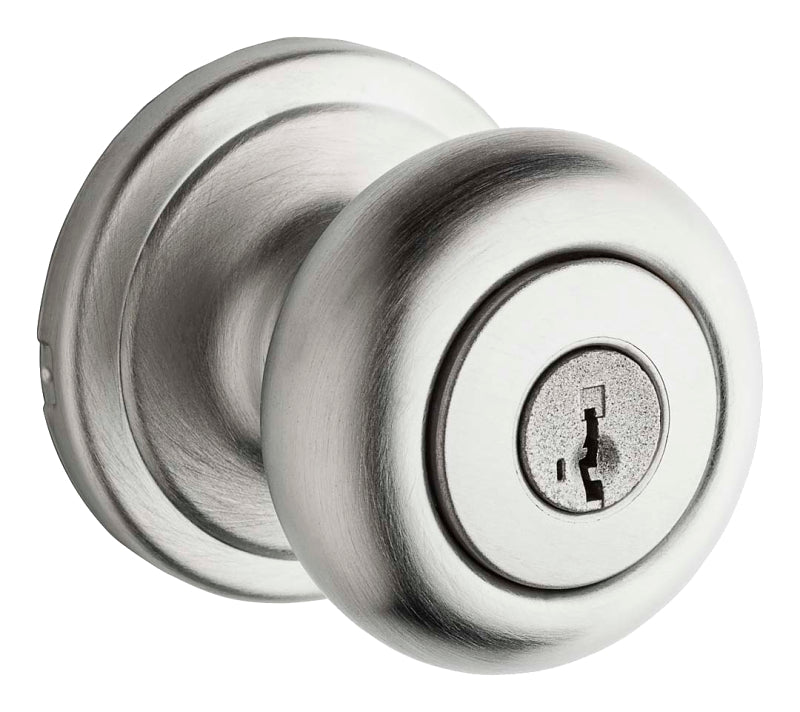 Weiser 9GA5310-049 Entry Door Knob, Satin Chrome