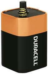 Duracell MN908 Battery, 6 V Battery, 11.5 Ah, 4LR25X Battery, Alkaline, Manganese Dioxide