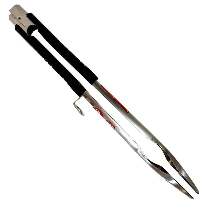Firedisc TCGTONG Ultimate Gripping Weapon, 2 in W Blade, Stainless Steel Blade, Rubber Handle, Extra-Long Handle
