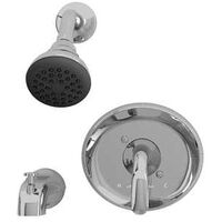 American Standard Cadet Suite Series 9091512.002 Tub and Shower Faucet, Adjustable Showerhead, 2 gpm Showerhead, Brass