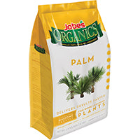 Jobes 09126 Palm Plant Organic Food Fertilizer with Biozome, 4 lb Bag, Granular, 4-2-4 N-P-K Ratio