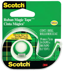 Scotch Magic 105NA Office Tape, 7.62 m L, 19 mm W