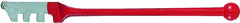 General 8501 Ball End Glass Cutter, 1/8 to 1/4 in Cutting Capacity, Steel Body, 5 in L