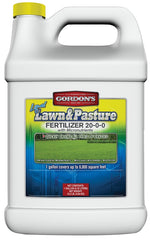 Gordon's 7471072 Lawn and Pasture Fertilizer with Micronutrient, 1 gal, Liquid, 20-0-0 N-P-K Ratio
