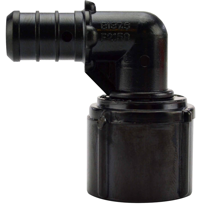 Apollo Valves PXPAFES125PK Pipe Elbow, 1/2 in, Barb x FPT, 200 psi Pressure
