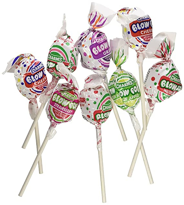 Charms Blow Pop 3869 Assorted Lollipop, 65 oz