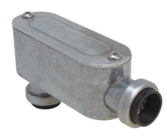 Southwire SIMPush 65074201 Conduit Body, 1 in Hub, Push-In, Aluminum