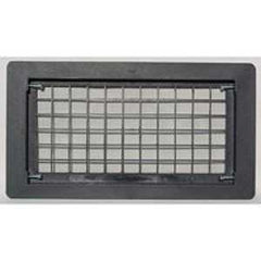 Bestvents 510BL Foundation Vent, 15-1/4 in W, Polypropylene, Black Oxide