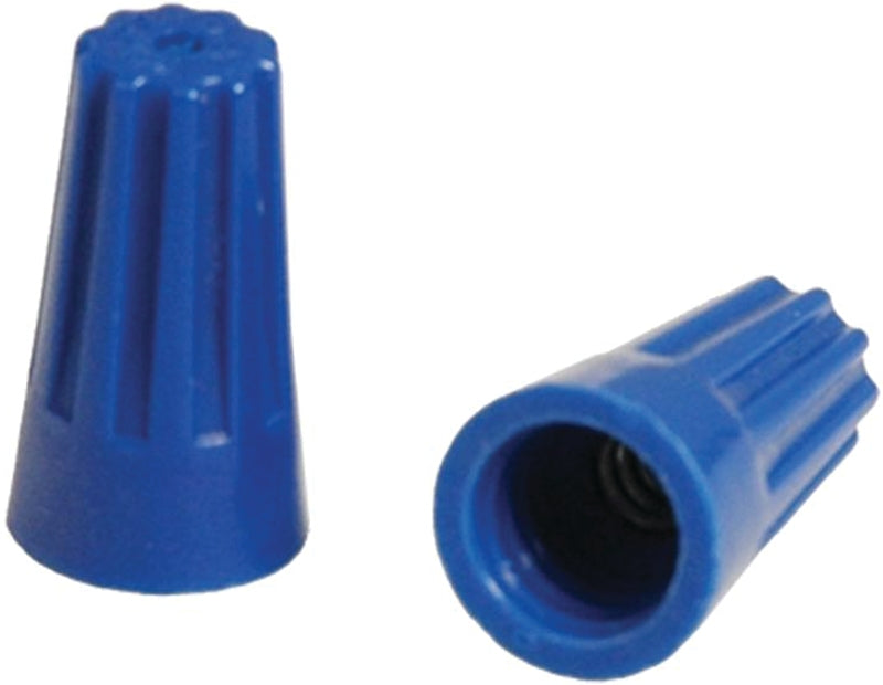 Hubbell HWCS2B100 Wire Connector, 22 to 14 AWG Wire, Thermoplastic Housing Material, Blue