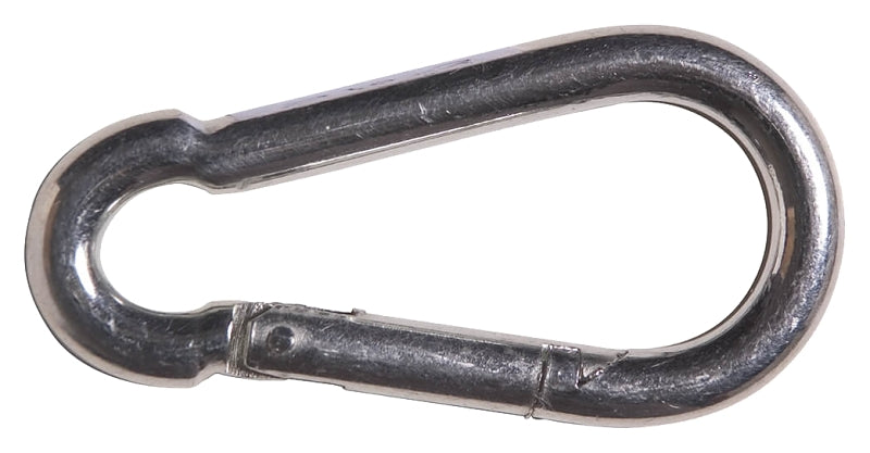 Ben-Mor 70802 Carbine Snap Hook, 5/16 in, Steel, Zinc
