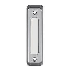 BUTTON BELL DOOR SATIN NICKEL
