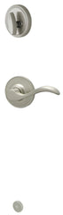 Schlage J Series JH59SEV619LH Seville Inside Handleset, Grade 3 Grade, Mechanical Lock, Metal, Satin Nickel, Residential