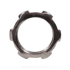 HUBBELL LNS150 Conduit Locknut, 1-1/2 in, Steel