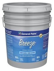 General Paint 50-110-20 Interior Paint, Semi-Gloss Sheen, White, 5 gal, 310 to 420 sq-ft Coverage Area