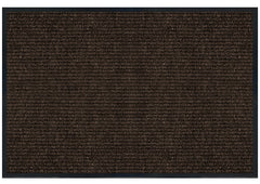 Multy Home 1005375 Non-Slip Utility Mat, 3 ft L, 2 ft W, Tri-Rib Pattern, Polypropylene Rug, Tan