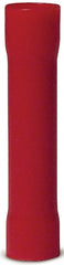 GB 10-121 Butt Splice Connector, 600 V, 22 to 18 AWG Wire, Red