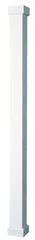 AFCO Empire Series 600EC0708K Tradition Column Kit, 8 ft H, Square, Aluminum, White