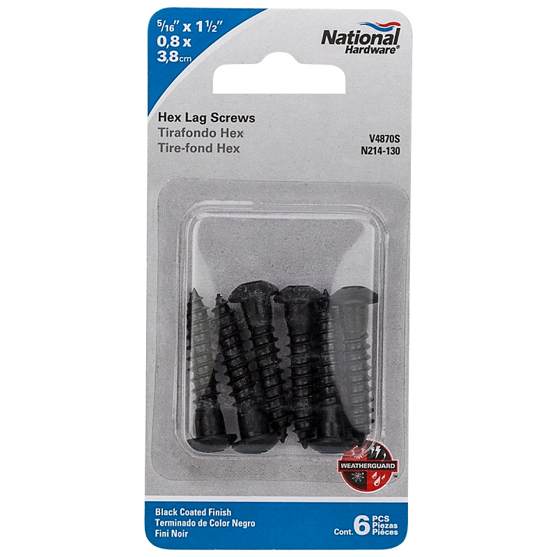 N214130 BLT/SCW BLK 5/16X1-1/2