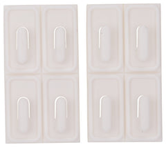 ProSource PH-122300-PS Mini Hook, 100 g, 1-Hook, Plastic, White, White