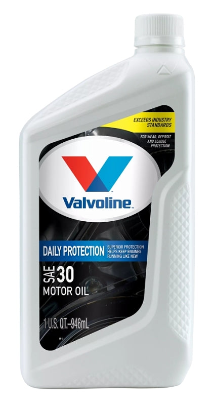 Valvoline 797978 Daily Protection Motor Oil, 30, 1 qt