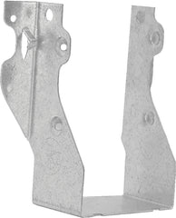 MiTek JUS26-2 Slant Joist Hanger, 5-1/4 in H, 2 in D, 3-1/8 in W, 2 in L x 6 to 8 in H, Steel, Galvanized, Face Mounting
