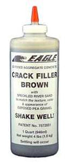 Eagle FBE Crack Filler, Brown/Gray/White, 1 qt, Squeeze Bottle