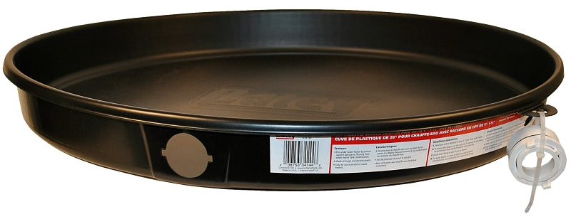 34144(34064) 26IN BLACK TRAY W