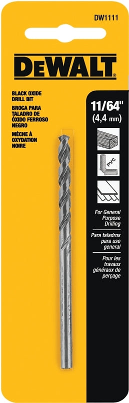 DW1111 DRILL BIT OXIDE 11/64IN