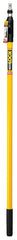 Purdy POWER LOCK 140855648 Extension Pole, 1-5/16 in Dia, 4 to 8 ft L, Aluminum/Fiberglass, Rubber Handle