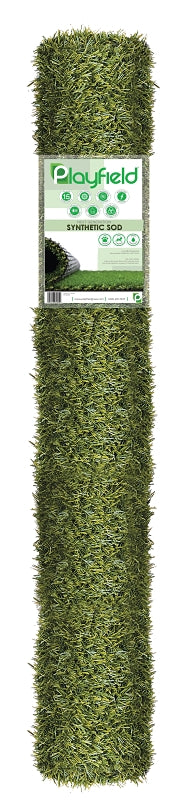 Natco PRT2236-3X8 Artificial Grass Rug, Verdure, Turf, Dark Green