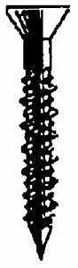 Buildex Tapcon 3140 Concrete Screw Anchor, 3/16 in Dia, 2-3/4 in L, Stainless Steel, Climaseal