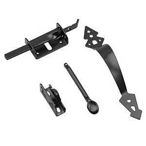 3075FBR  BLACK LATCH THUMB