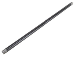 Prosource BN 1/2X24-S Pipe Nipple, 1/2 in, Male, Steel, SCH 40 Schedule, 24 in L