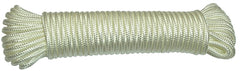 Ben-Mor 60410 Rope, 3/16 in Dia, 50 ft L, Nylon, White, Hank