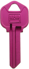 Hy-Ko 14010KW1 Key Blank, Aluminum, Painted, For: Kwikset Door Locks