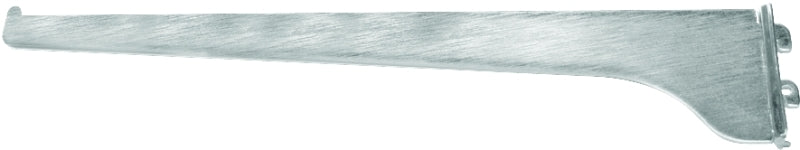 Knape & Vogt 180 ANO 10 Shelf Bracket, 10 in L, Steel, Anochrome